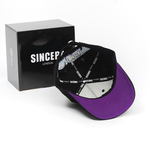 Purple Super Black Cap