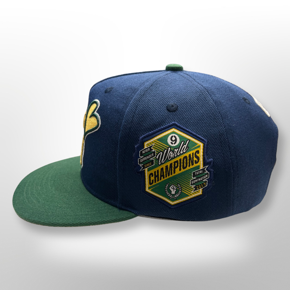Seattle NAVY Green Championship Cap